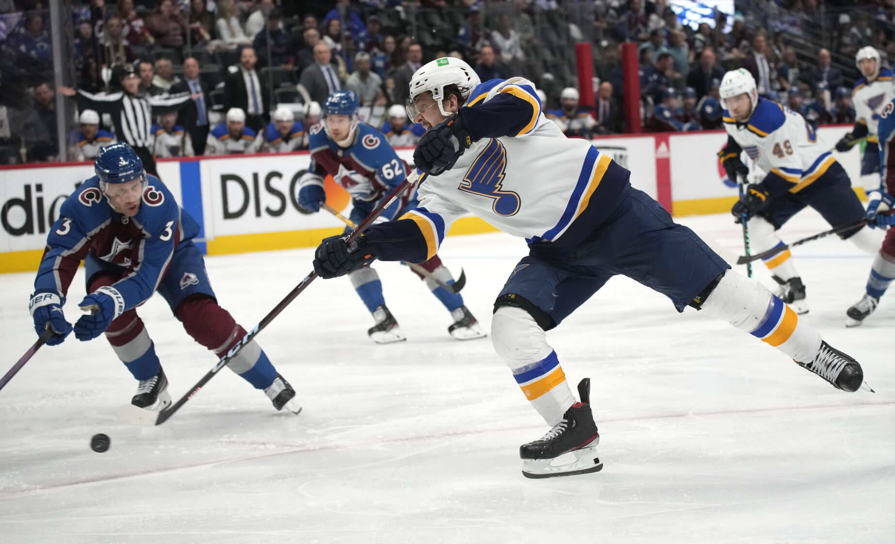 Blues Avalanche Hockey
